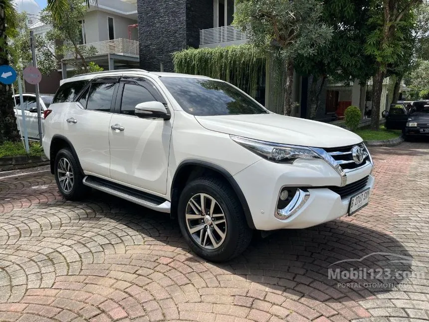 Jual Mobil Toyota Fortuner 2017 VRZ 2.4 di Yogyakarta Automatic SUV Putih Rp 370.000.000