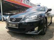 2008 Lexus IS250 2.5 (A) V6 SPORT PACKAGE WITH PUSH START ENGINE LEATHER SEAT WELL SERVICE