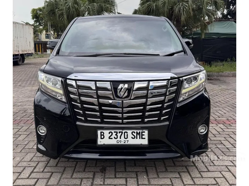 Jual Mobil Toyota Alphard 2017 G 2.5 di Jawa Barat Automatic MPV Hitam Rp 650.000.000