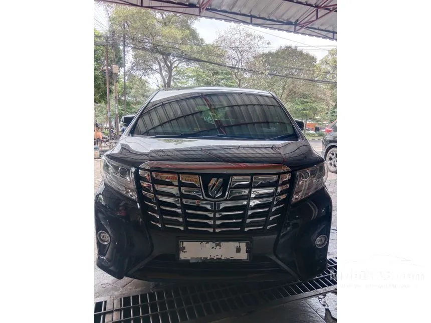 Jual Mobil Toyota Alphard 2017 G 2.5 di Jawa Timur Automatic Van Wagon Hitam Rp 650.000.000