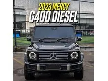 2023 Mercedes-Benz G400 2.9 D AMG Line SUV Black on Black Mercy G400d G 400 Diesel Solar Hitam