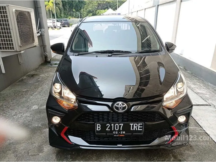 Jual Mobil Toyota Agya 2021 TRD 1.2 di Banten Automatic Hatchback Hitam Rp 137.000.000