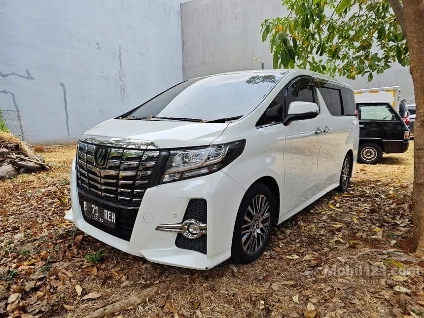 Jual Mobil Toyota Alphard 2015 G S C Package 2.5 di DKI Jakarta Automatic Van Wagon Putih Rp 680.000.000