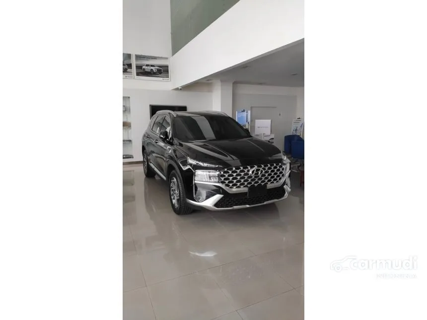 Jual Mobil Hyundai Santa Fe 2024 Signature 2.2 di Banten Automatic SUV Hitam Rp 706.000.000