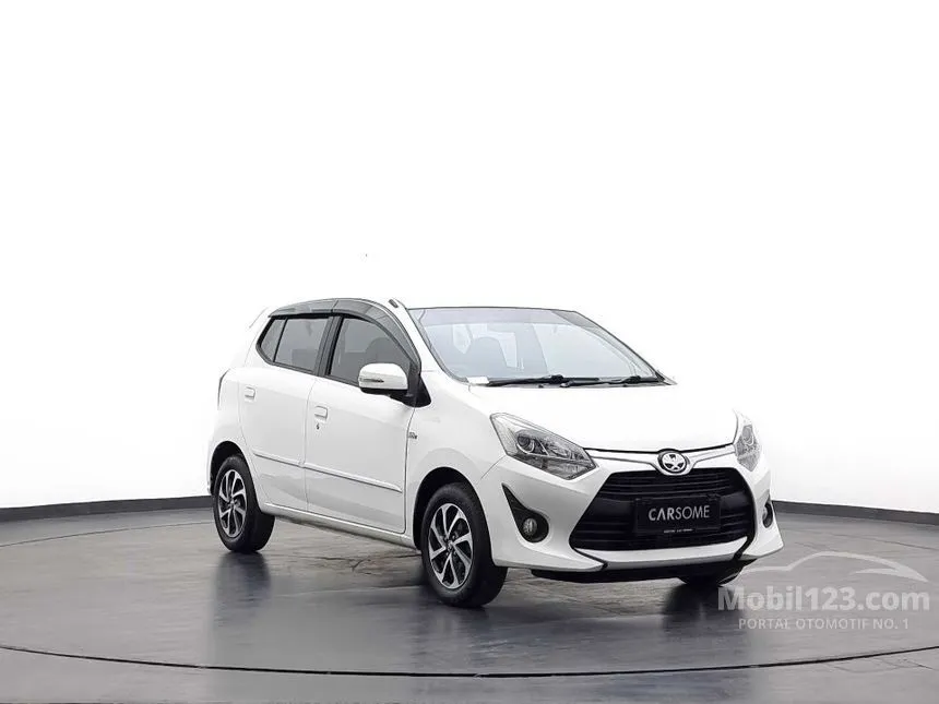 Jual Mobil Toyota Agya 2017 G 1.2 di Banten Automatic Hatchback Putih Rp 117.000.000