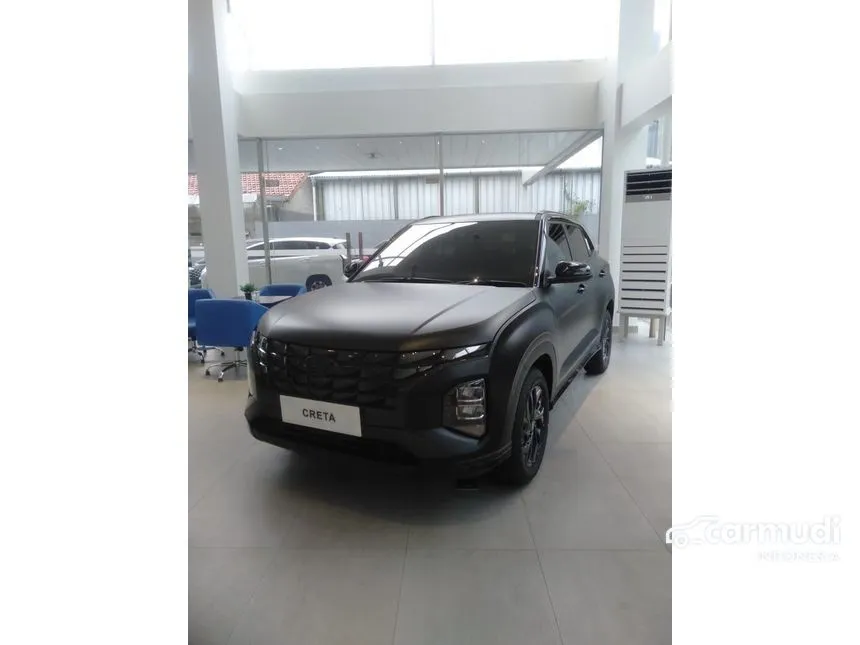 Jual Mobil Hyundai Creta 2024 Alpha 1.5 di Jawa Barat Automatic Wagon Hitam Rp 375.000.000