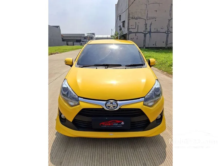 Jual Mobil Toyota Agya 2019 TRD 1.2 di Banten Automatic Hatchback Kuning Rp 120.000.000