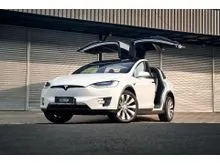 2019 Tesla Model X 0.0 75D Wagon Long Range Pearl White on Black, 7 Seater, KM 2 Ribuan