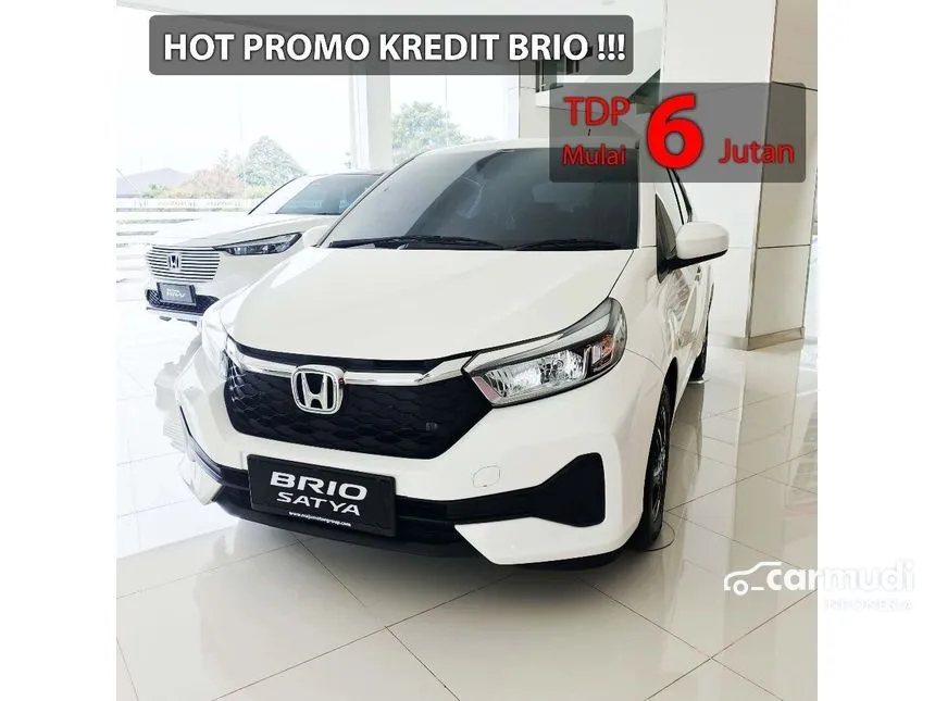 Jual Mobil Honda Brio 2022 E Satya 1.2 di Jawa Barat Automatic Hatchback Putih Rp 154.900.000