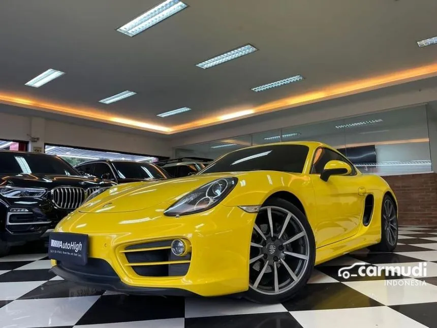 Jual Mobil Porsche Cayman 2013 2.7 di DKI Jakarta Automatic Coupe Kuning Rp 1.225.000.000