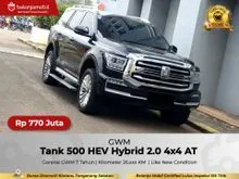 2024 GWM Tank 2.0 500 HEV SUV Hybrid AWD AT 2024/2025 [ 4x4 ]