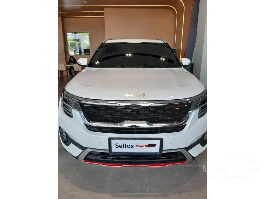 Jual Mobil KIA Seltos 2023 GT Line 1.4 di Jawa Barat Automatic Wagon Putih Rp 386.500.000