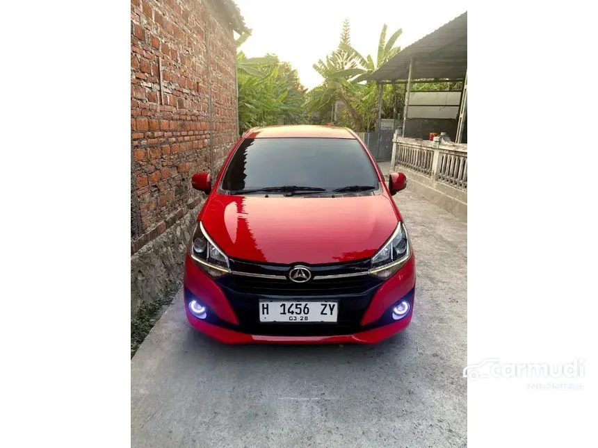 Jual Mobil Daihatsu Ayla 2018 X 1.0 di Jawa Tengah Manual Hatchback Merah Rp 103.500.000