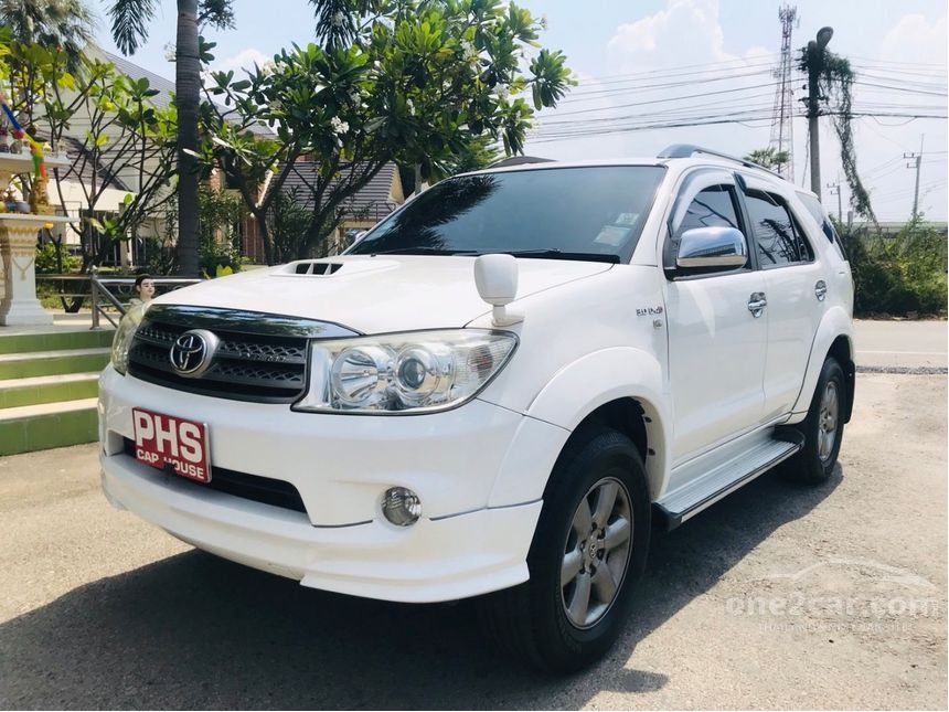 Toyota Fortuner 2010 V 3.0 in ภาคตะวันตก Automatic SUV สีขาว for ...