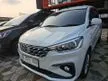 Jual Mobil Suzuki Ertiga 2022 GL 1.5 di Jawa Barat Manual MPV Putih Rp 180.000.000