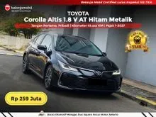 2021 Toyota Corolla Altis 1.8 V Sedan AT Hitam 2021 2022 [ GARANSI 5TH ]