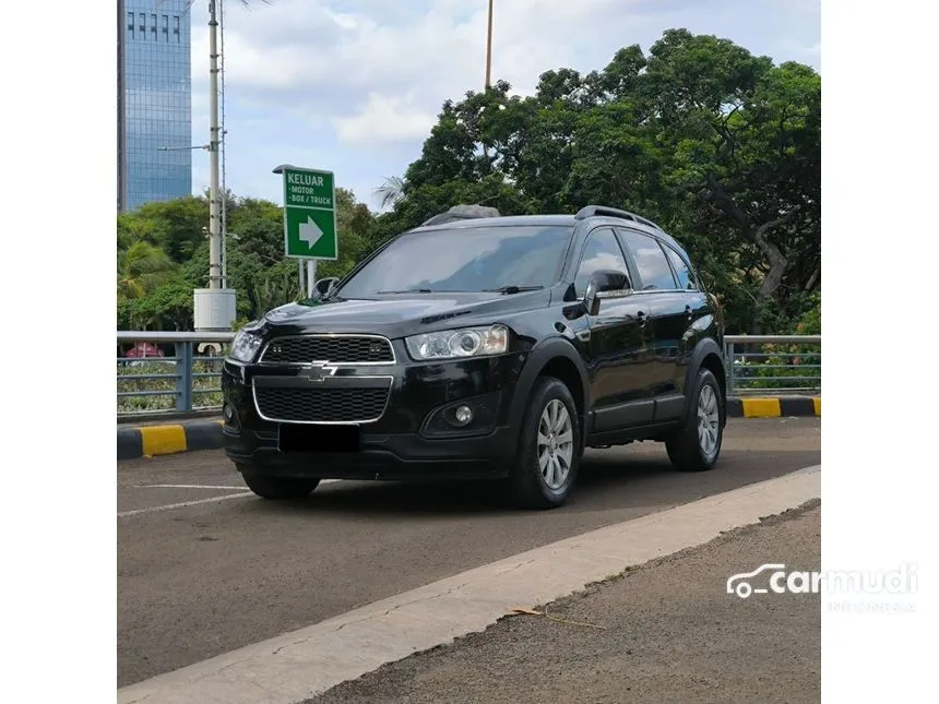 Jual Mobil Chevrolet Captiva 2015 AWD 2.0 di DKI Jakarta Automatic SUV Hitam Rp 153.000.000