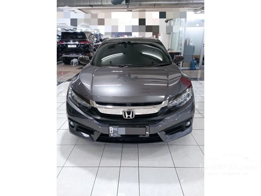 Jual Mobil Honda Civic 2017 ES 1.5 di Banten Automatic Sedan Abu