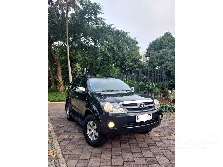 Jual Mobil Toyota Fortuner 2008 G 2.5 di DKI Jakarta Manual SUV Hitam Rp 175.000.000