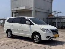 2014 Toyota Kijang Innova 2.0 G MPV barong asli km 130 rb record terawat ..
