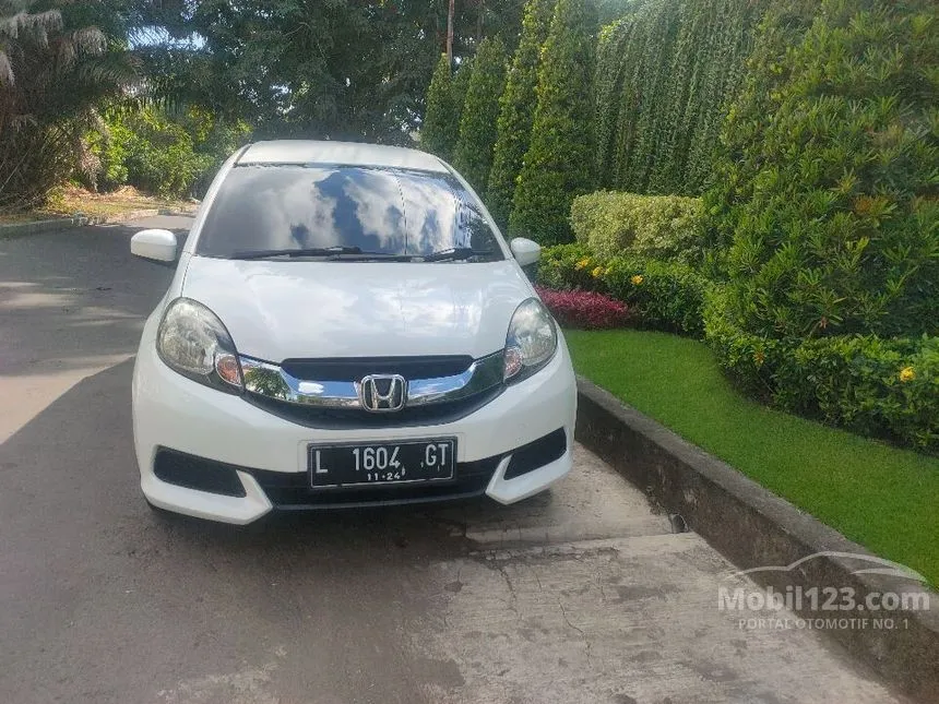 Jual Mobil Honda Mobilio 2014 S 1.5 di Jawa Timur Manual MPV Putih Rp 119.000.000