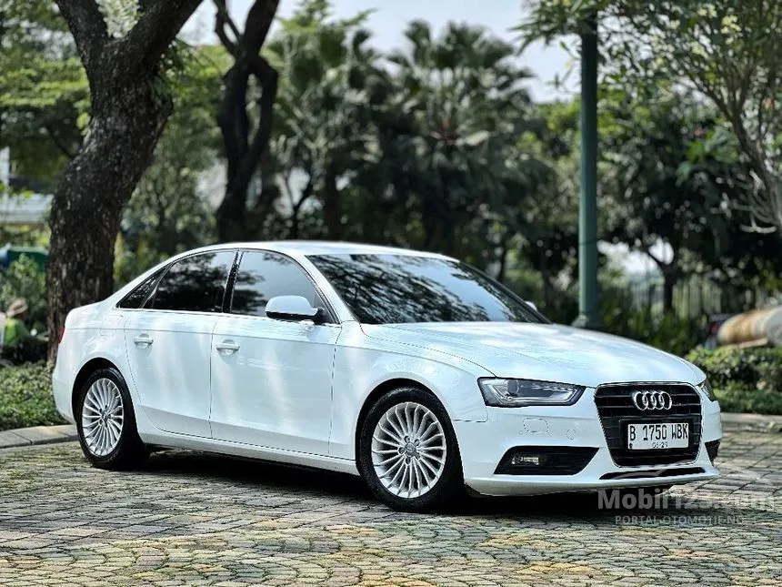 Jual Mobil Audi A4 2013 1.8 TFSI PI 1.8 di Banten Automatic Sedan Putih Rp 215.000.000