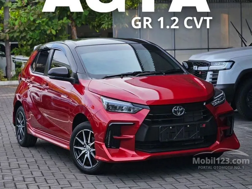 Jual Mobil Toyota Agya 2024 GR Sport 1.2 di Jawa Timur Automatic Hatchback Merah Rp 194.400.000