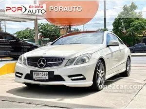 2012 Mercedes-Benz E200 1.8 AMG CGI BlueEFFICIENCY Coupe