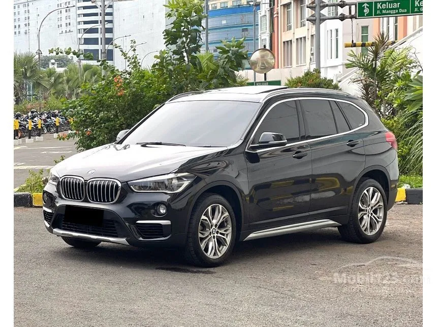 Jual Mobil BMW X1 2019 sDrive18i xLine 1.5 di DKI Jakarta Automatic SUV Hitam Rp 445.000.000