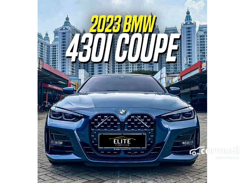 Jual Mobil BMW 430i 2023 M Sport Pro 2.0 di DKI Jakarta Automatic Coupe Biru Rp 1.350.000.000