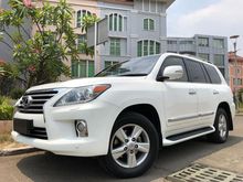 2013 Lexus LX570 5.7 J200 SUV Nik2013 White On Beige Km32rb Antik TDP.500JT