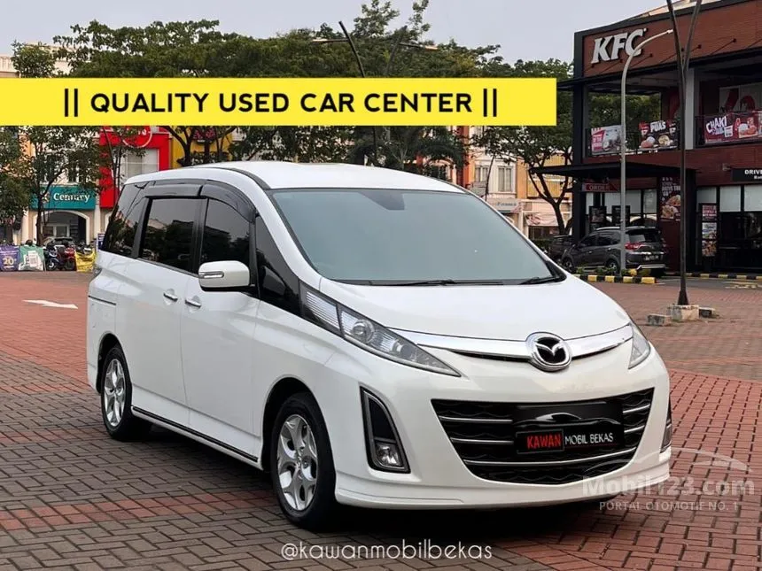 Jual Mobil Mazda Biante 2013 2.0 SKYACTIV A/T 2.0 di DKI Jakarta Automatic MPV Putih Rp 135.000.000