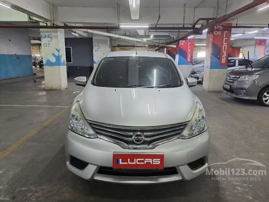 Jual Mobil Nissan Grand Livina 2015 SV 1.5 di DKI Jakarta Manual MPV Silver Rp 97.000.000