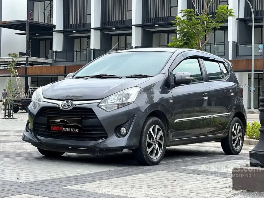 Jual Mobil Toyota Agya 2020 G 1.2 di Banten Automatic Hatchback Abu