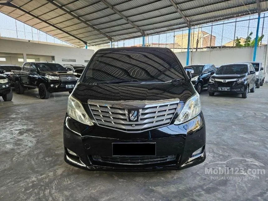 Jual Mobil Toyota Alphard 2011 SC 2.4 di Sumatera Utara Automatic MPV Hitam Rp 225.000.000