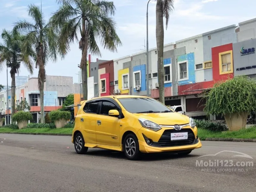 Jual Mobil Toyota Agya 2018 TRD 1.2 di DKI Jakarta Automatic Hatchback Kuning Rp 118.000.000