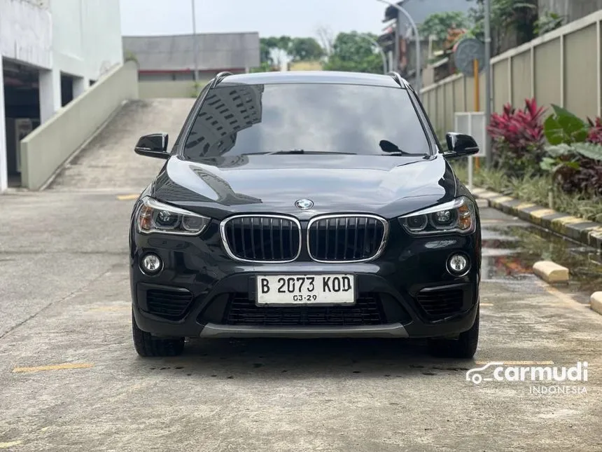 Jual Mobil BMW X1 2018 sDrive18i xLine 1.5 di Banten Automatic SUV Hitam Rp 285.000.000