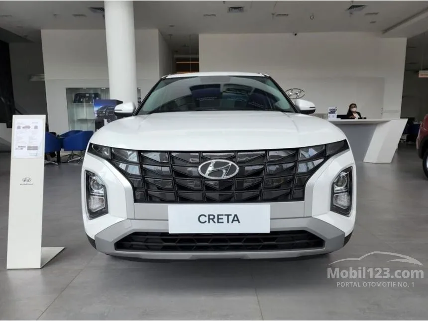 Jual Mobil Hyundai Creta 2023 Trend 1.5 di Jawa Barat Automatic Wagon Putih Rp 306.450.000