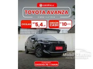 2024 Toyota Avanza 1.5 G MPV