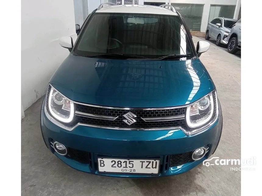 Jual Mobil Suzuki Ignis 2018 GX 1.2 di Banten Automatic Hatchback Biru Rp 124.000.000