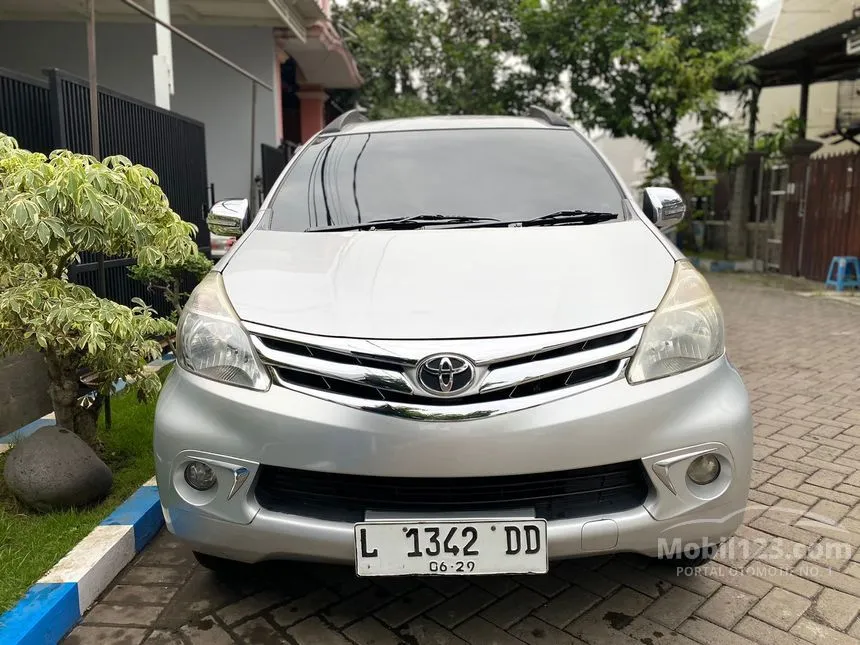 Jual Mobil Toyota Avanza 2014 G 1.3 di Jawa Timur Manual MPV Silver Rp 123.000.000