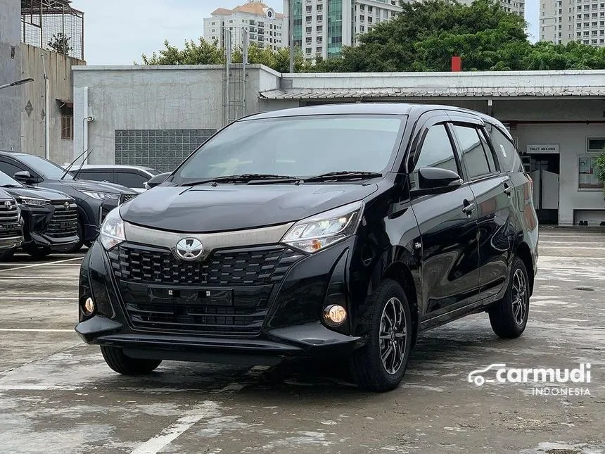 Jual Mobil Toyota Calya 2024 G 1.2 di DKI Jakarta Manual MPV Hitam Rp 159.300.000