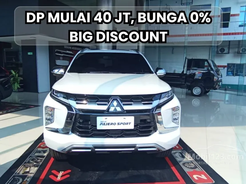 Jual Mobil Mitsubishi Pajero Sport 2024 Dakar 2.4 di Banten Automatic SUV Putih Rp 615.000.000
