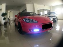 Hyundai Coupe 2.7 AT Th 2008 Merah Ferari Km 29rb Antik