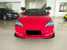 Hyundai Coupe 2.7 AT Th 2008 Merah Ferari Km 29rb Antik