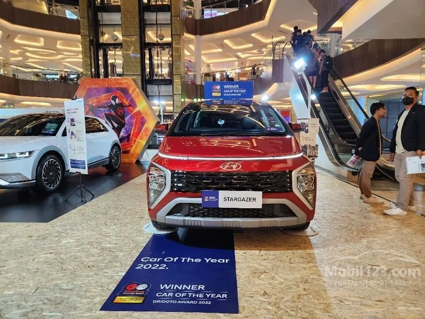 Jual Mobil Hyundai Stargazer 2023 Prime 1.5 di DKI Jakarta Automatic Wagon Merah Rp 285.000.000
