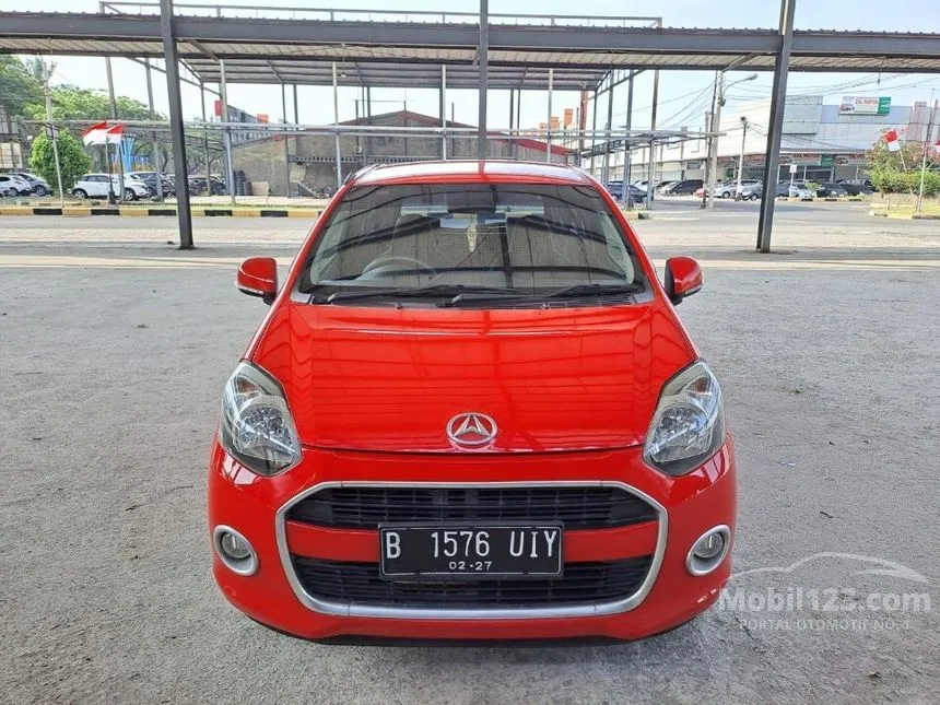 Jual Mobil Daihatsu Ayla 2017 X 1.0 di DKI Jakarta Manual Hatchback Merah Rp 79.000.000