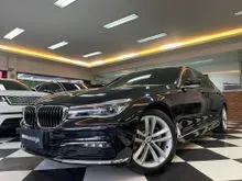 2017 BMW 730Li 2.0 Sedan Nik2017 Black On Saddle Brown Km20rb Antik Panoramic Sunroof PBD Record ATPM #730i #AUTOHIGH #BEST DEAL
