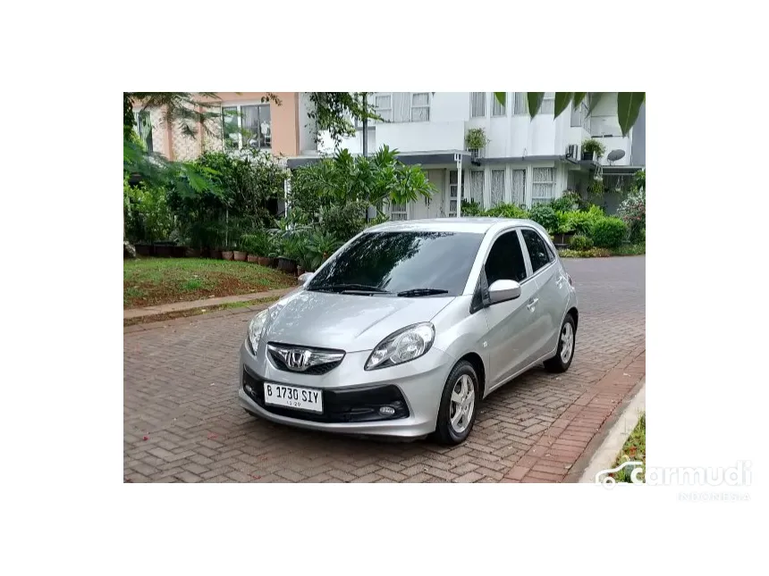 Jual Mobil Honda Brio 2014 E 1.2 di Jawa Barat Automatic Hatchback Silver Rp 115.000.000