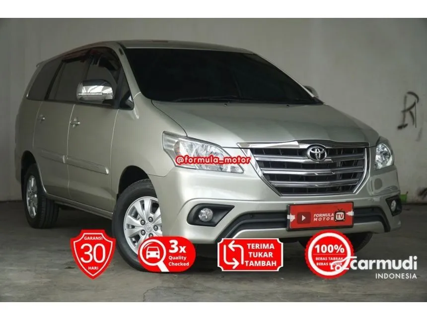 2014 Toyota Kijang Innova G MPV